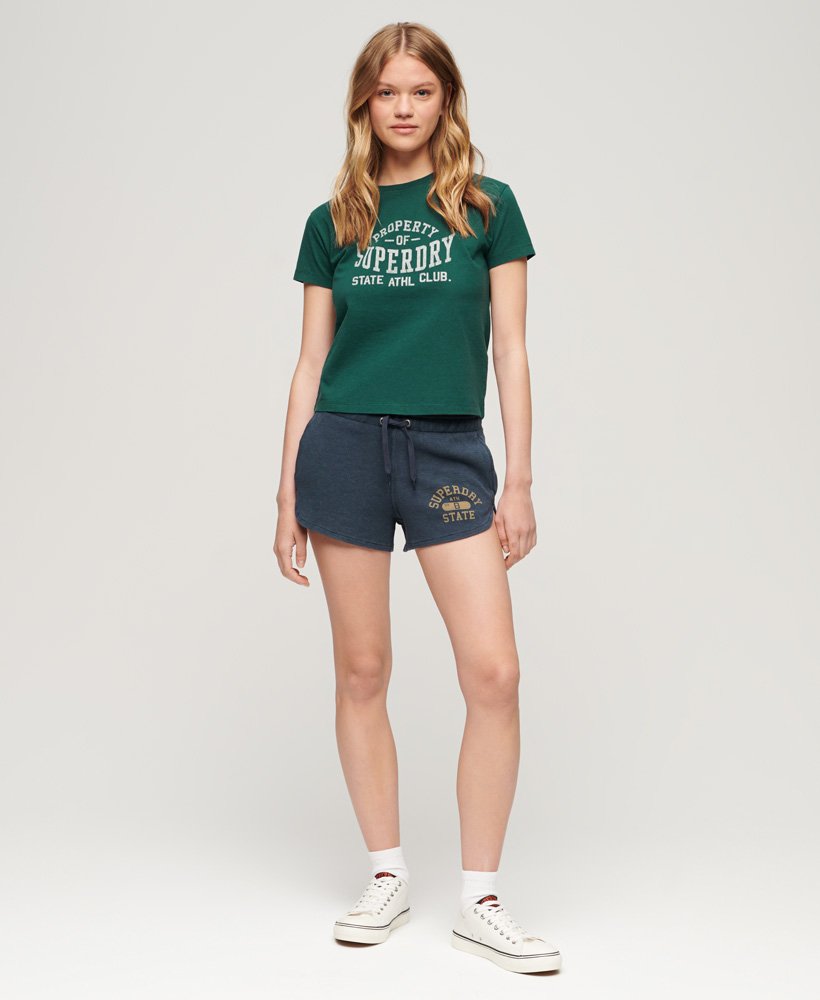 koszulka z grafiką z lat 90. athletic essentials w kolorze ciemnej sosny