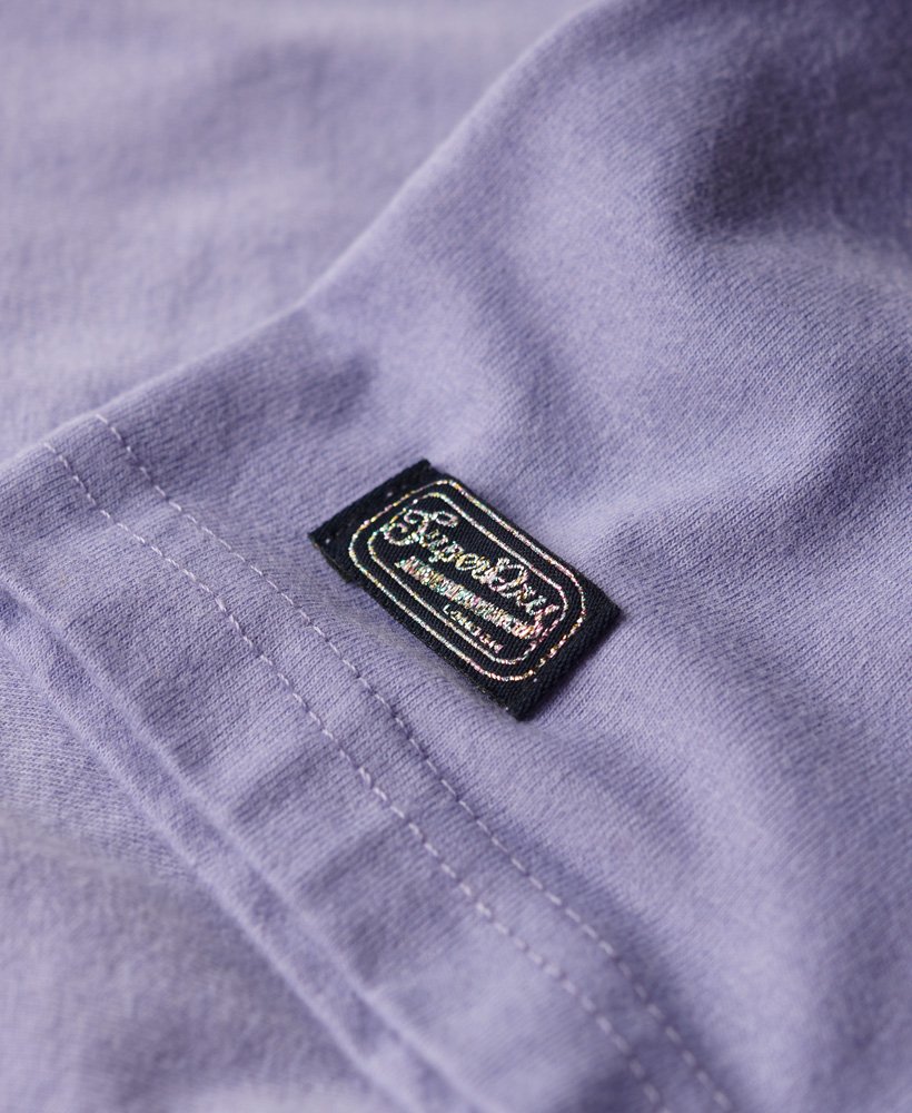 koszulka z grafiką w kolorze neonowym archive w kolorze violet marl