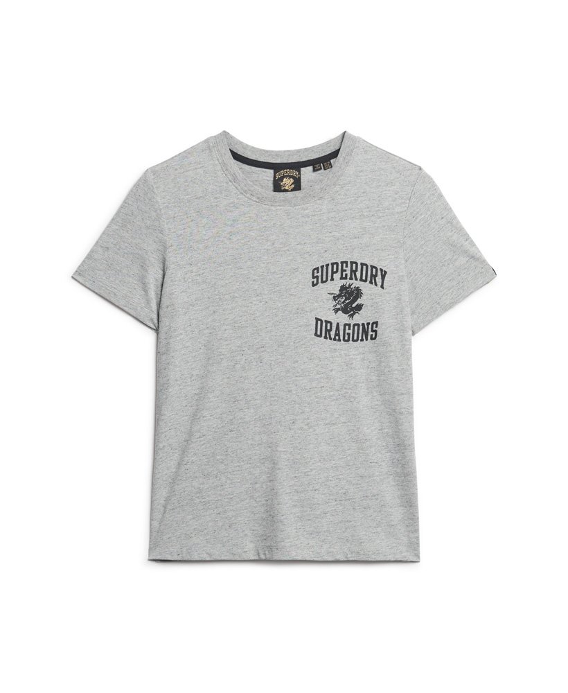 koszulka z grafiką chińskiego nowego roku w kolorze athletic grey marl