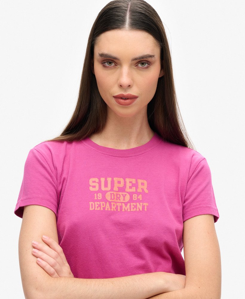 koszulka super athletics fitted w kolorze fioletowym baton rouge