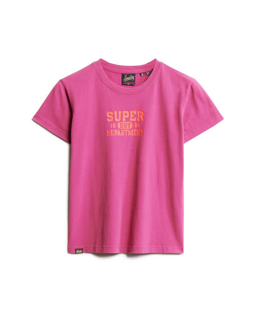 koszulka super athletics fitted w kolorze fioletowym baton rouge