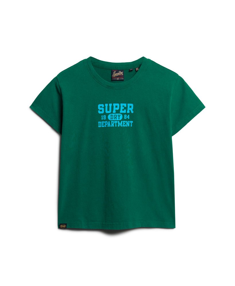 koszulka super athletics fitted w kolorze storm green