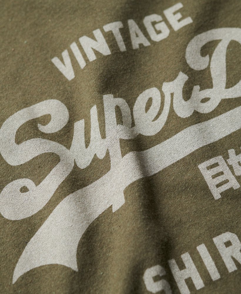 koszulka vintage logo heritage relaxed w kolorze khaki melanż