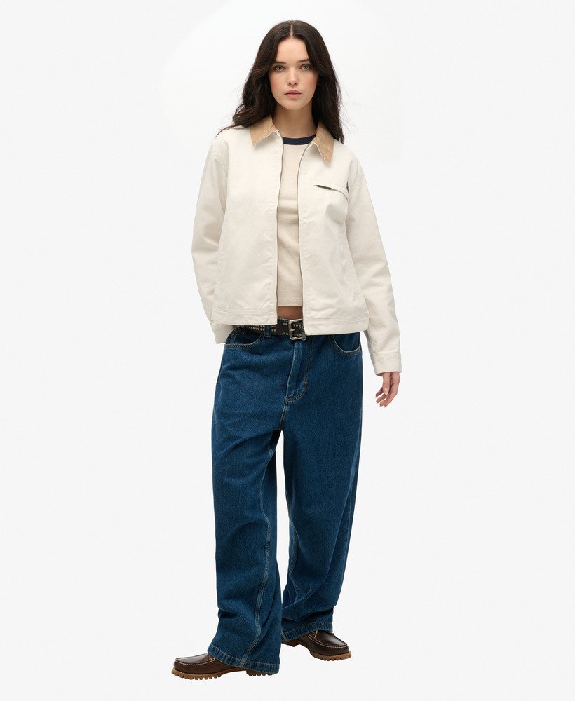 koszulka typu raglan z organicznej bawełny z logo essential w kolorze najbogatszego granatujasnego owsa melanżowego