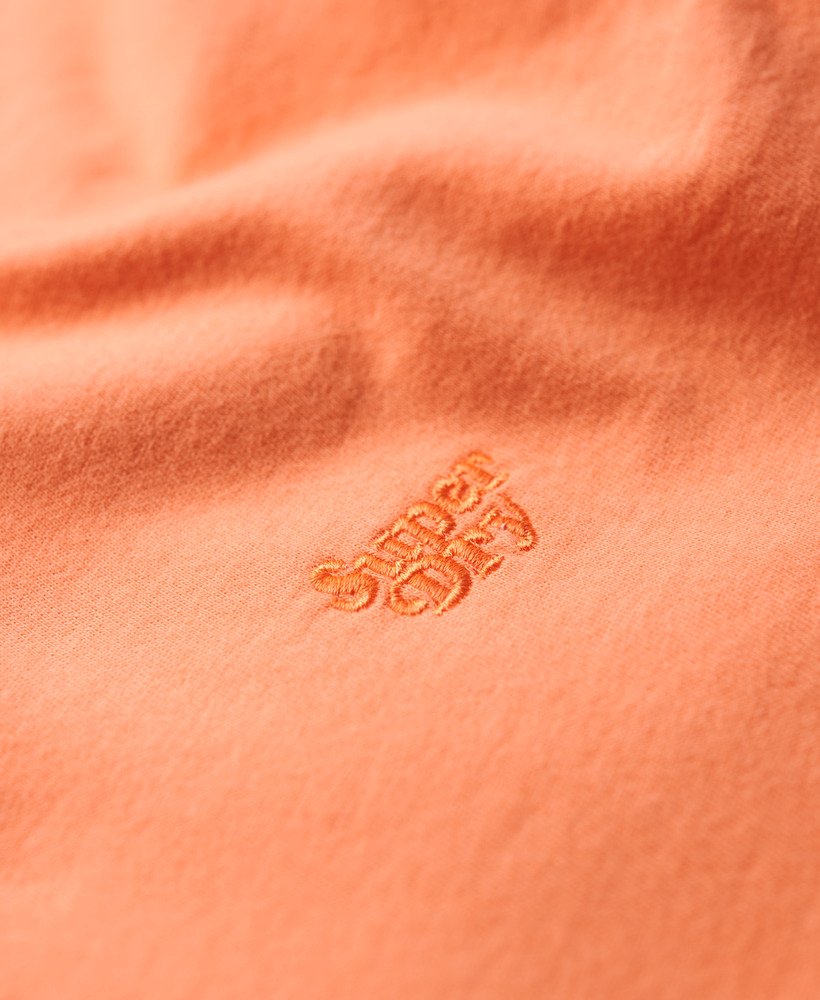 dopasowana koszulka essential logo w kolorze fusion coral