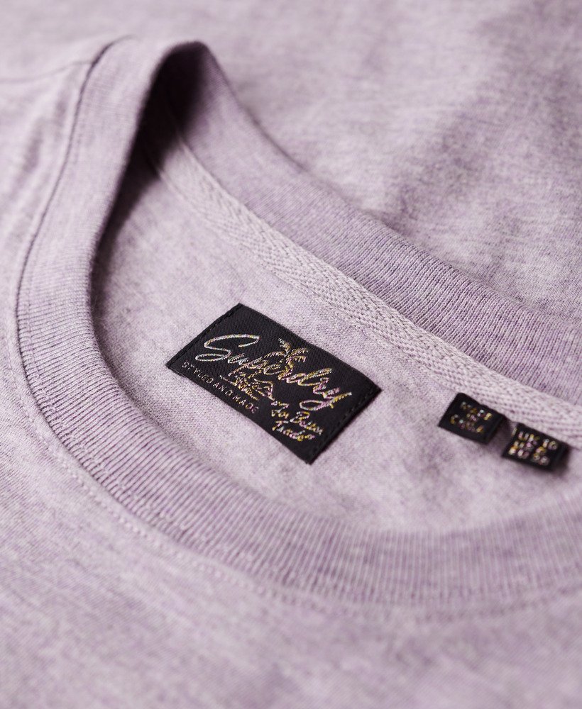 koszulka outdoor stripe relaxed t-shirt w kolorze parma violet purple marl