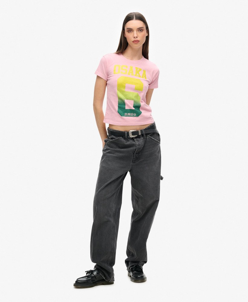 koszulka osaka 6 cali rs 90s w kolorze soft pink
