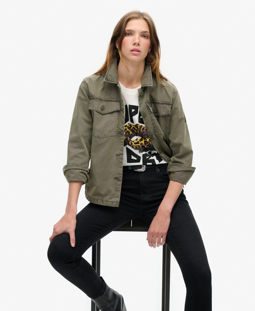 luźna koszulka z plakatem lo-fi punk w kolorze off white