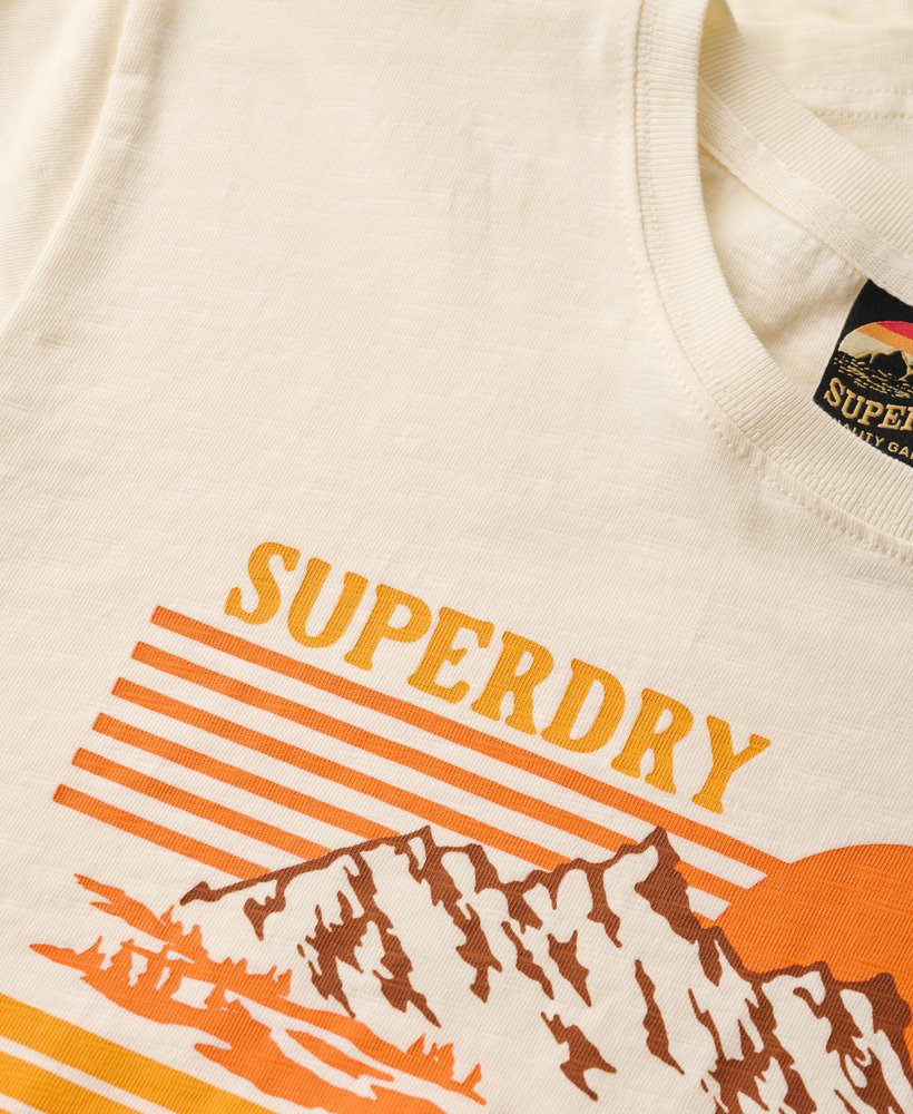 koszulka outdoor stripe fitted t-shirt w kolorze riff white