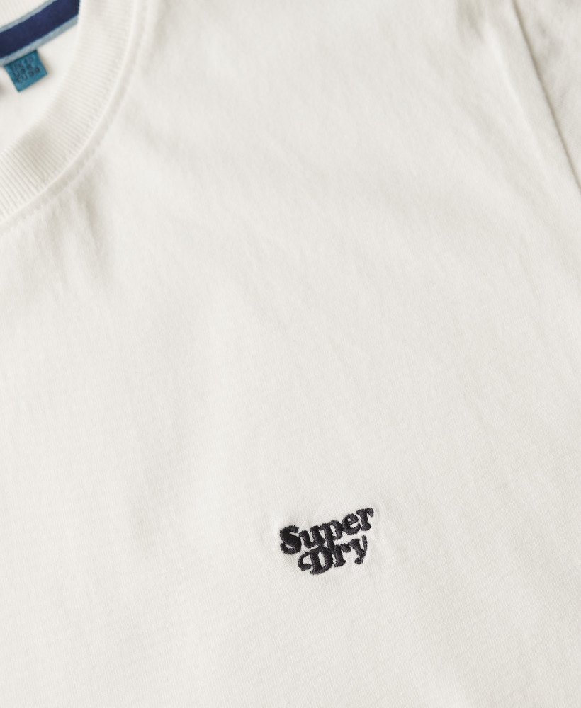 koszulka essential logo fitted w kolorze off white