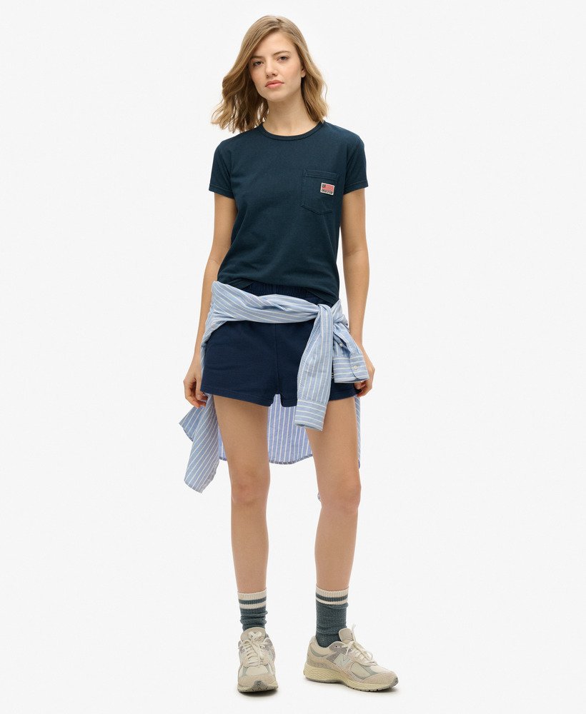 koszulka athletic essential pocket t-shirt w kolorze eclipse navy