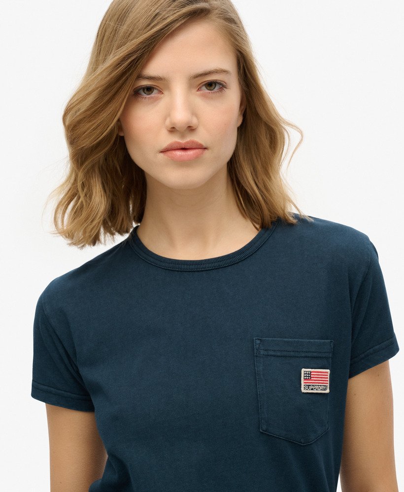 koszulka athletic essential pocket t-shirt w kolorze eclipse navy