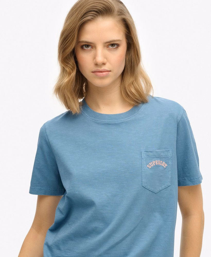 Koszulka Essential Logo Garment Dye Pocket T-Shirt