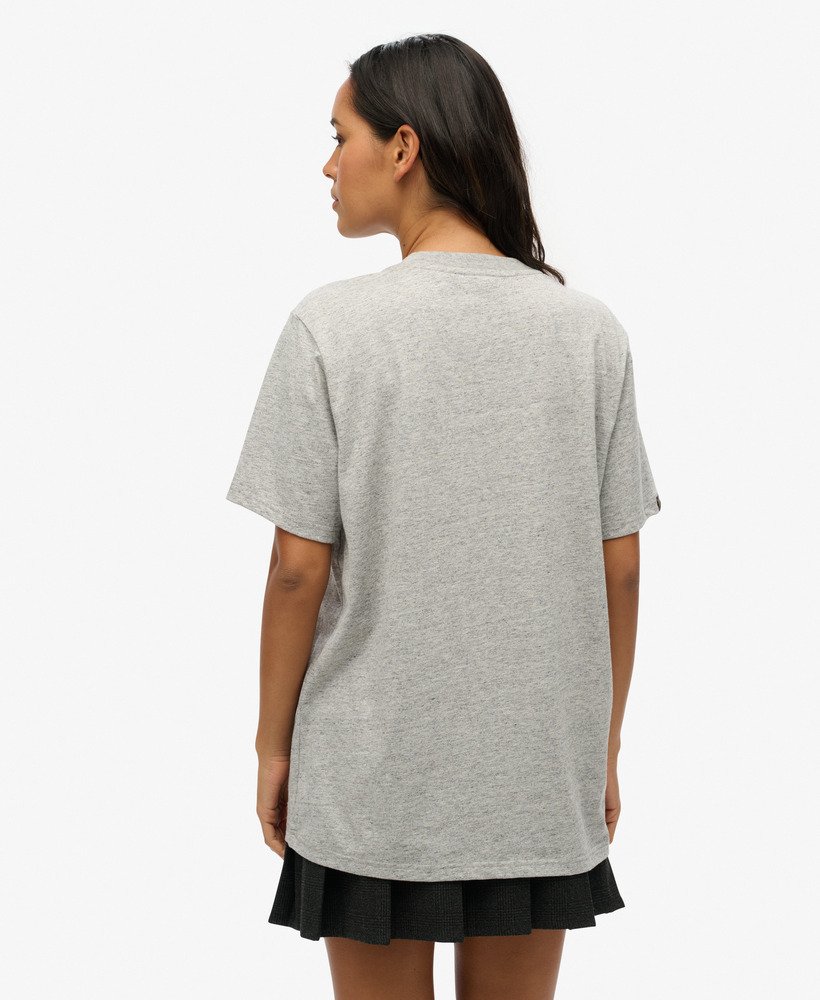 koszulka robocza oversized machined goods w kolorze athletic grey marl