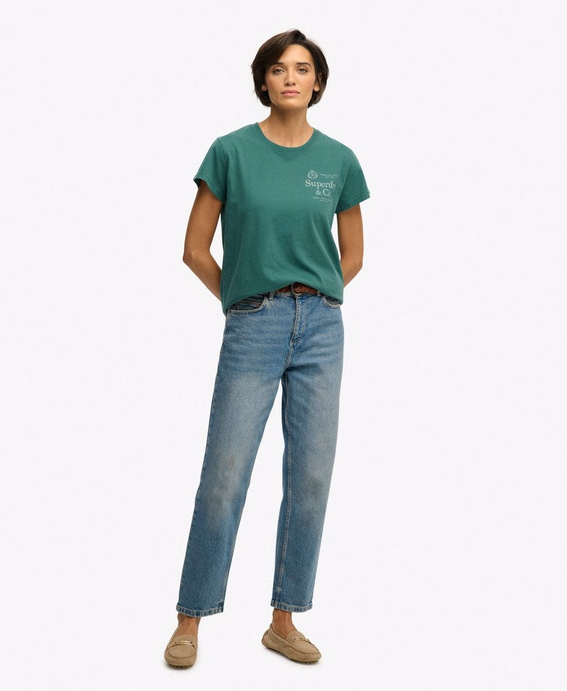 Luźna, swobodna koszulka typu T-shirt