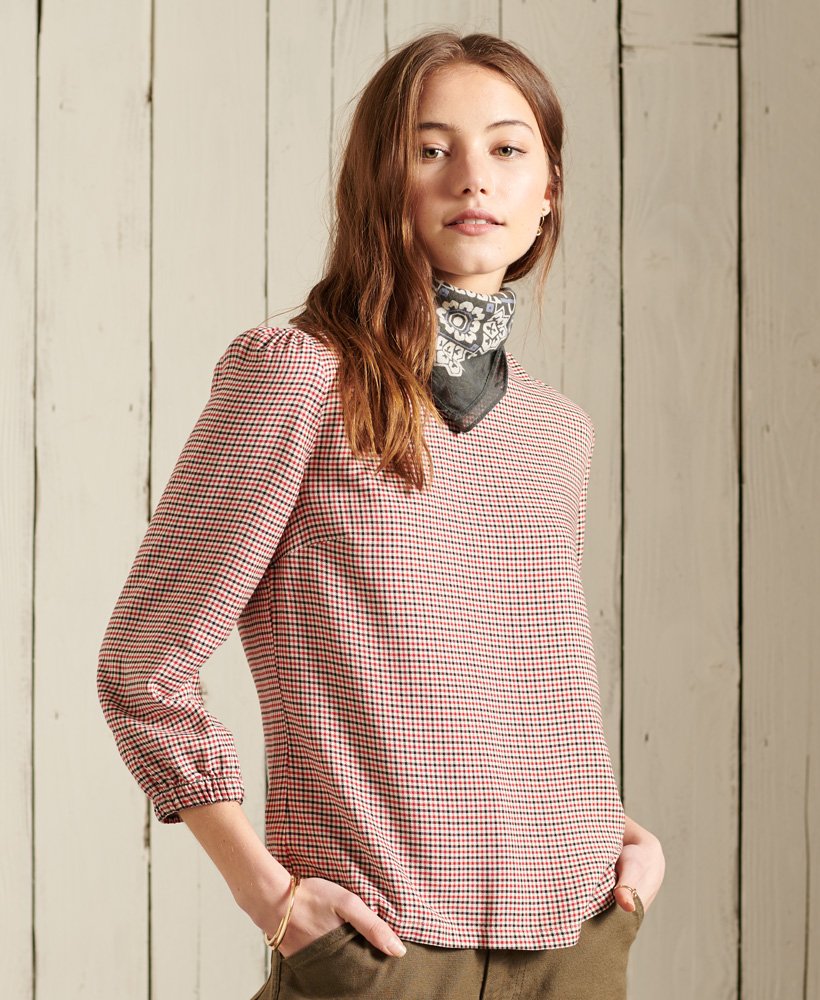 kimmy top w kolorze multi houndstooth