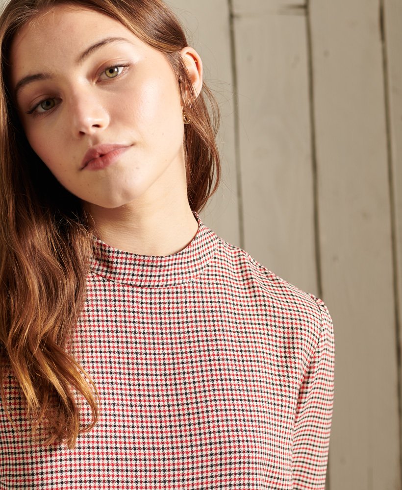 kimmy top w kolorze multi houndstooth