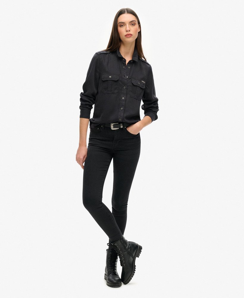 koszula wojskowa w kolorze bison black