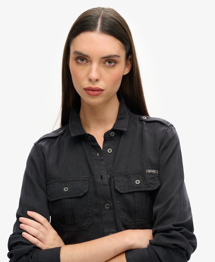 koszula wojskowa w kolorze bison black