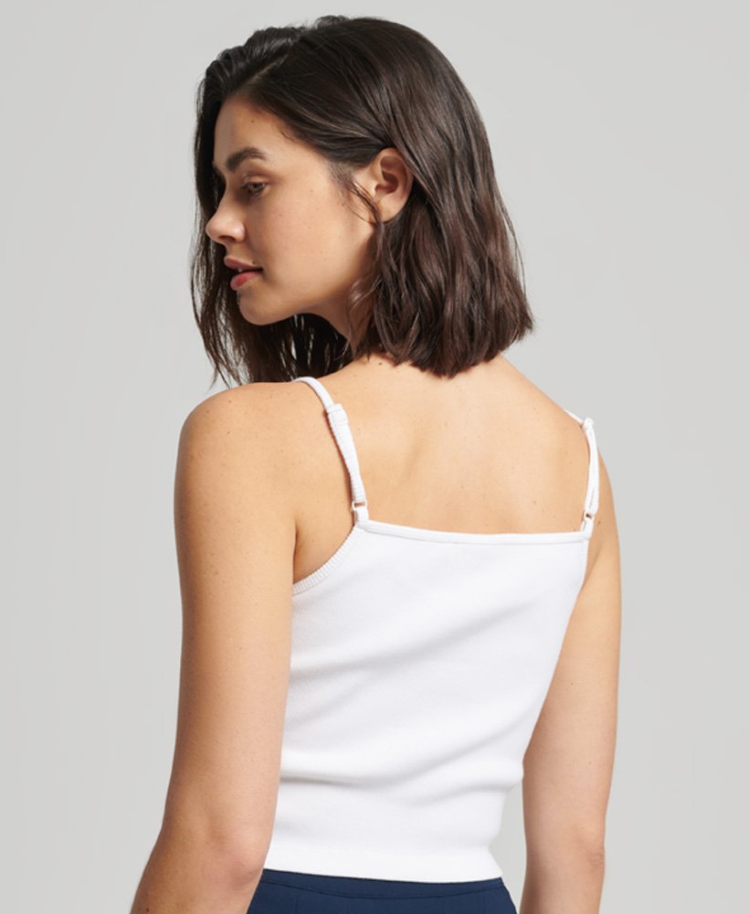 top na ramiączkach code essential strappy w kolorze optic