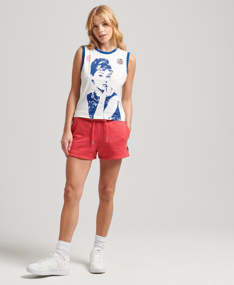 ringspun allstars ah vintage re-issue vest top w kolorze ecru