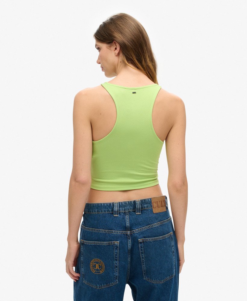 koszulka racer tank top firmy studios w kolorze jasnolimonkowym