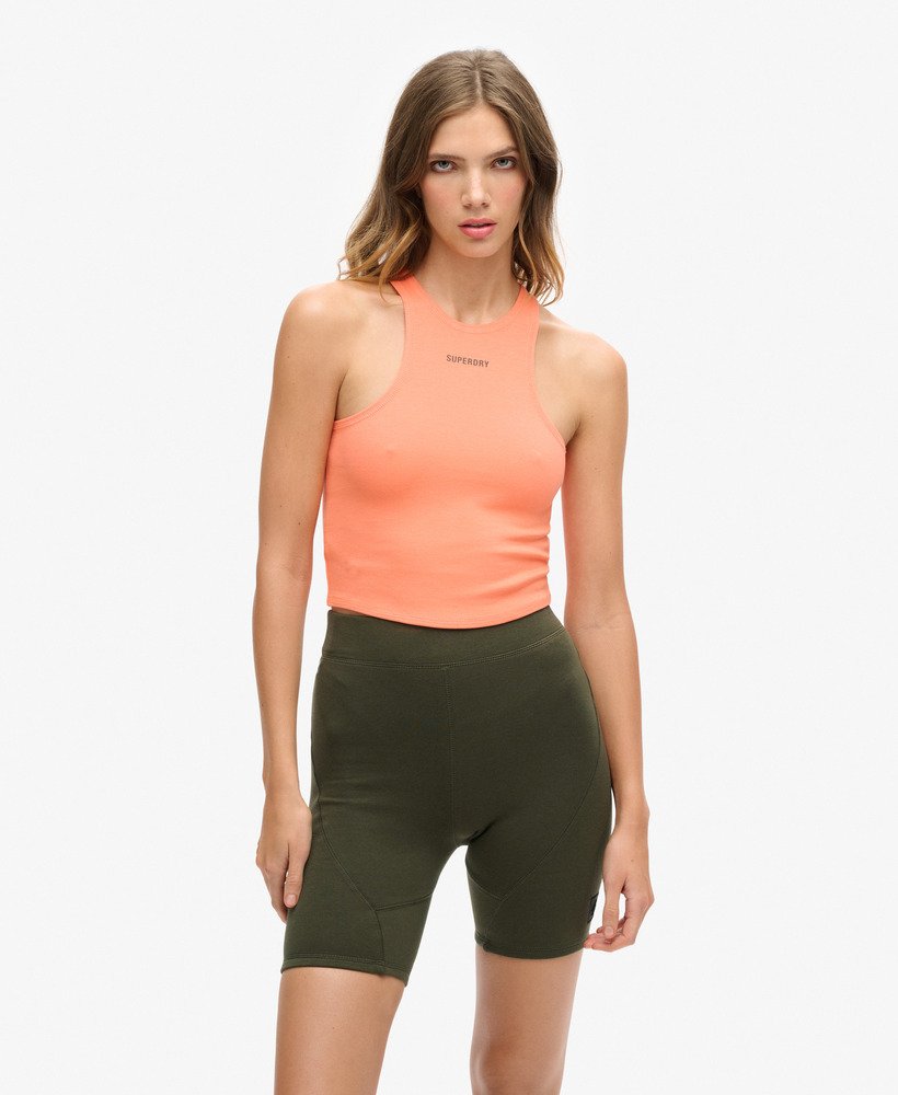 koszulka code tech racer vest top w kolorze pastelowego koralu