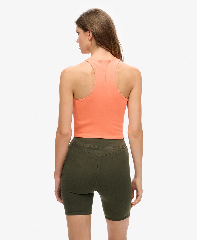 koszulka code tech racer vest top w kolorze pastelowego koralu