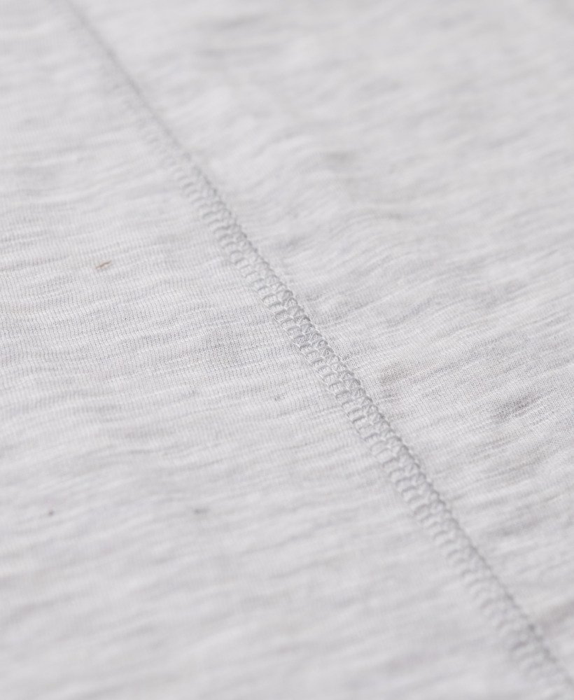 marszczony top w kolorze starlight grey marl