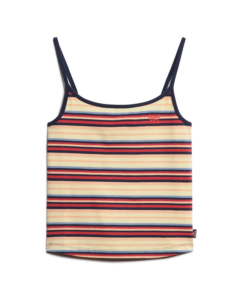 koszulka athletic essentials cami top w kolorze soda pop red stripe