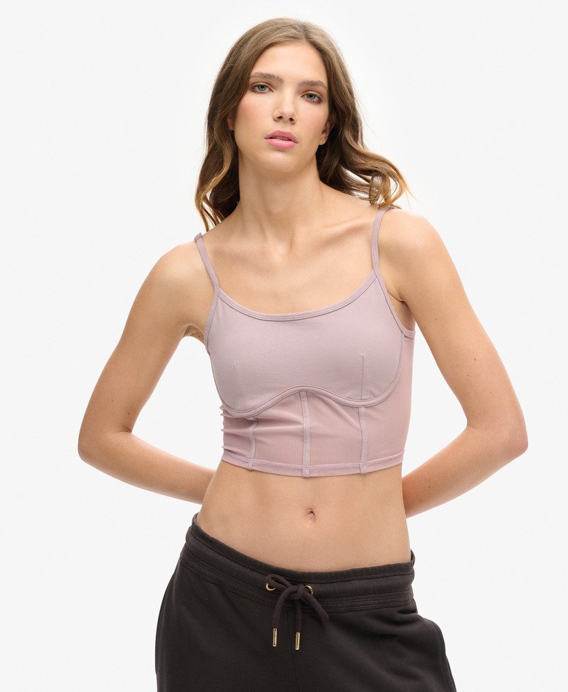 gorset sport tech w kolorze quail purple