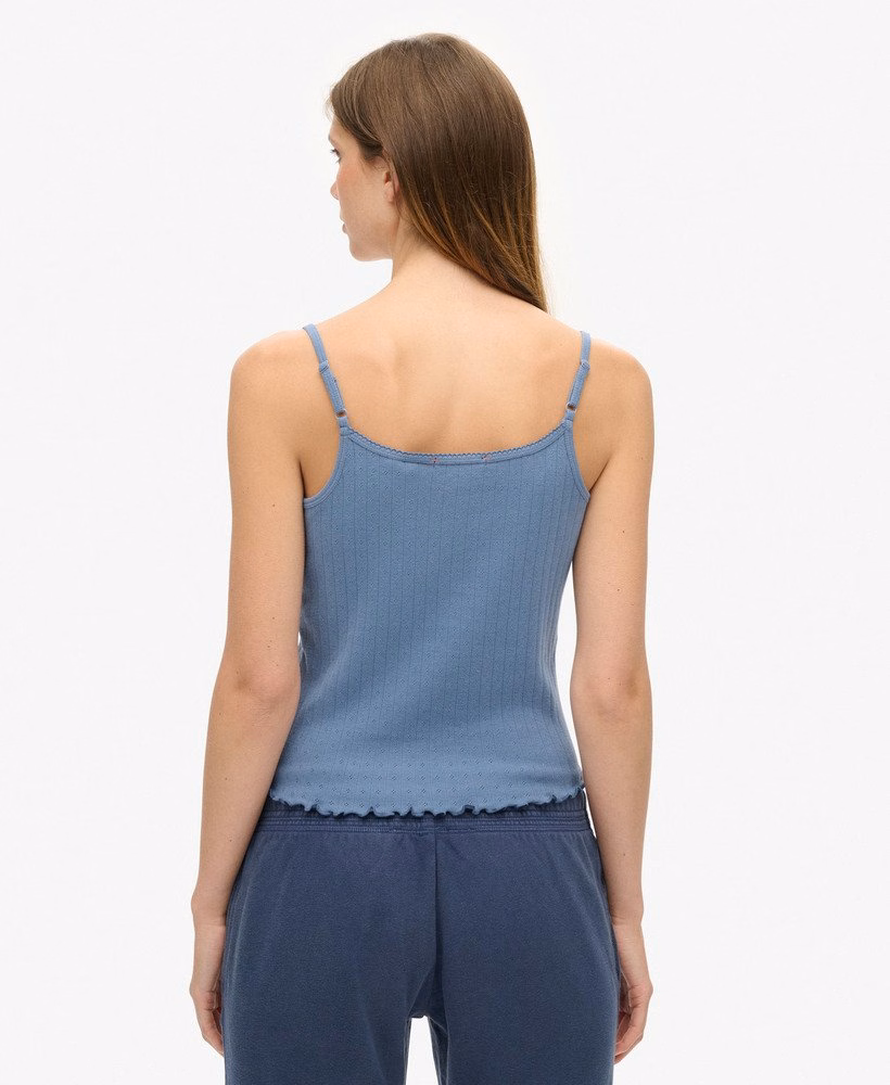 Koszulka Athletic Essentials Graphic Pointelle Cami Top