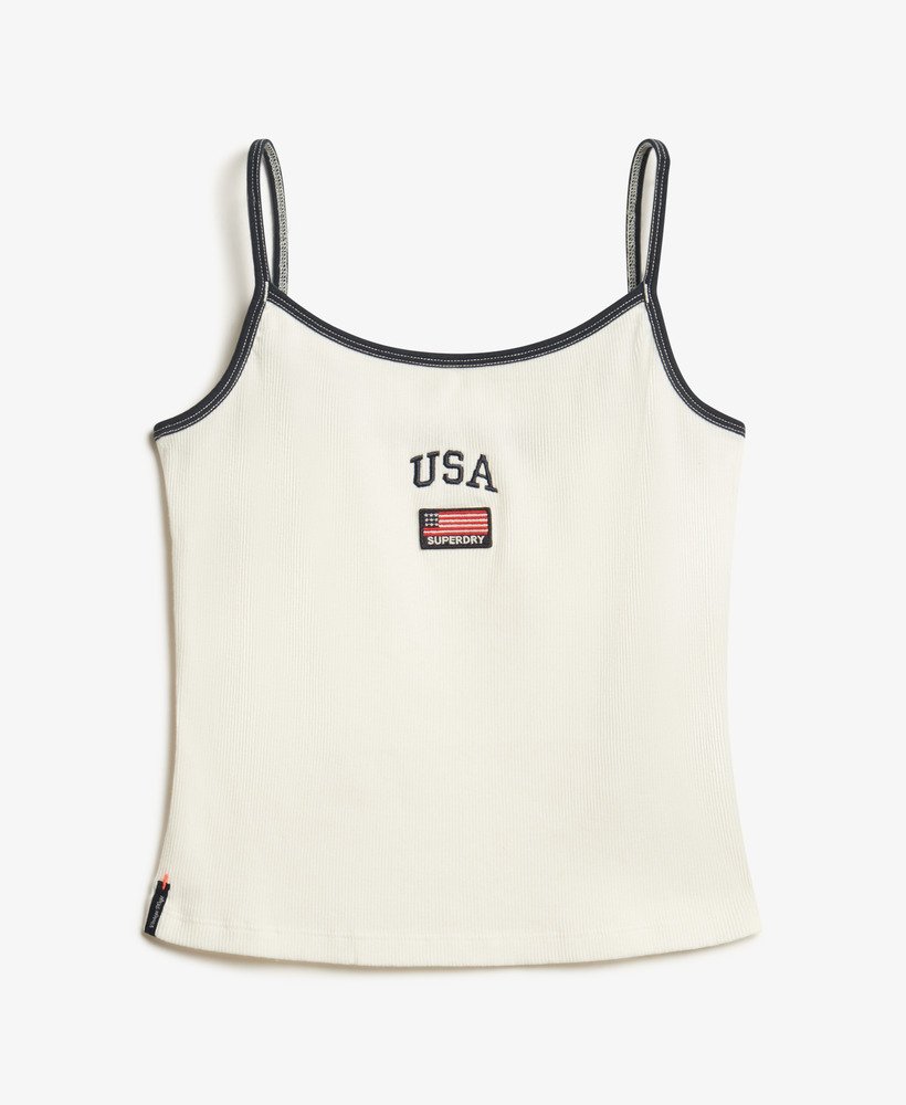 koszulka athletic essentials cami top w kolorze off white