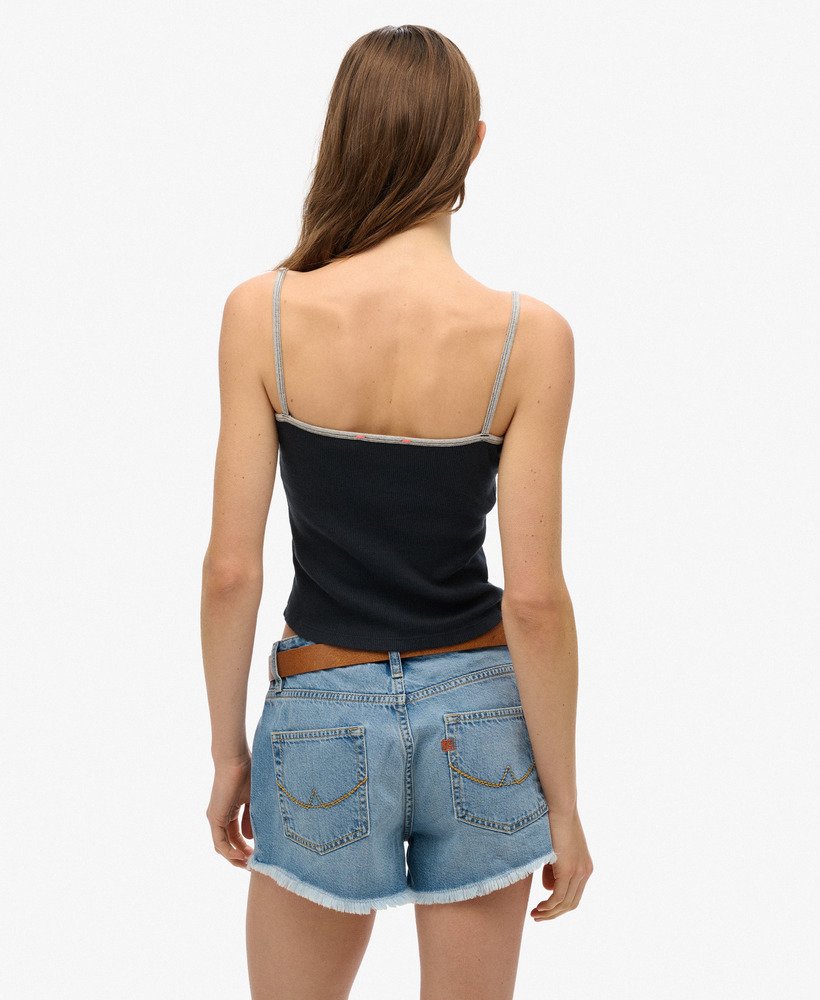 koszulka athletic essentials cami top w kolorze eclipse navy