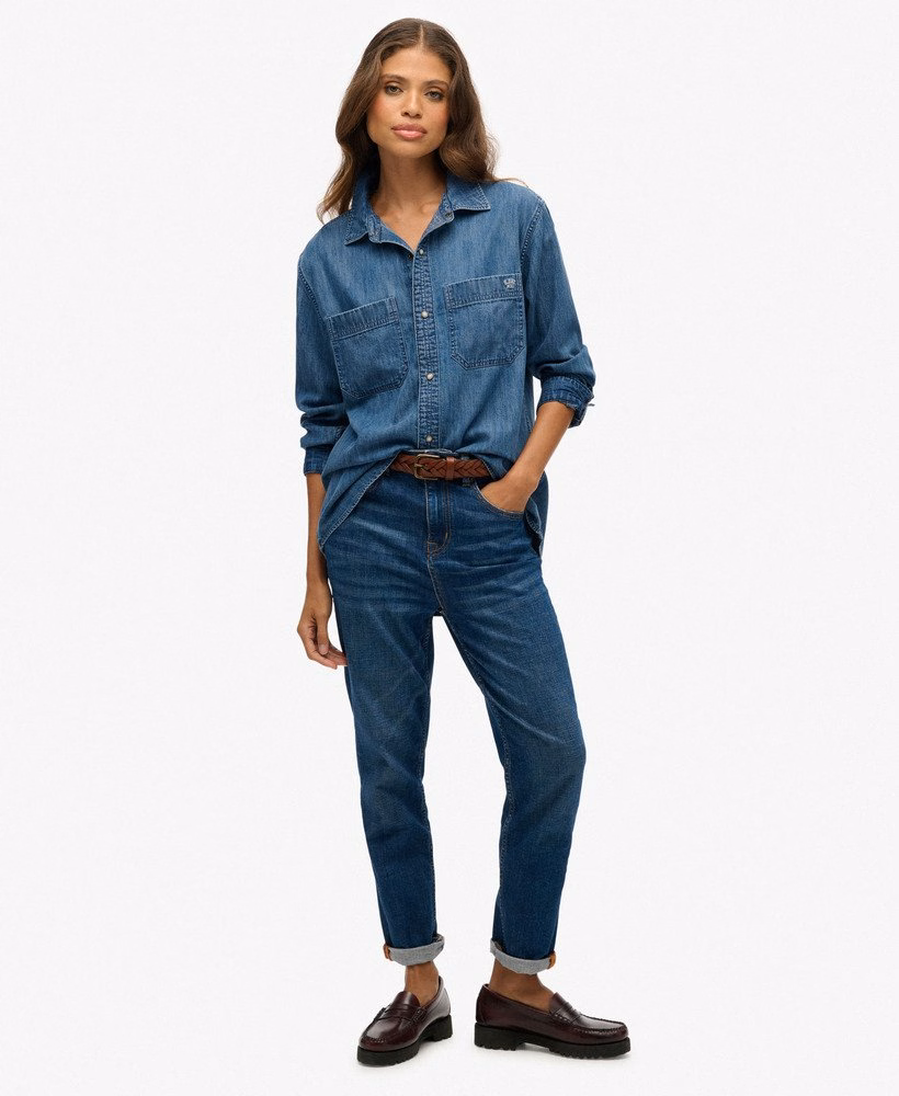 Koszula jeansowa oversize