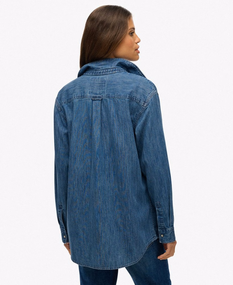 Koszula jeansowa oversize