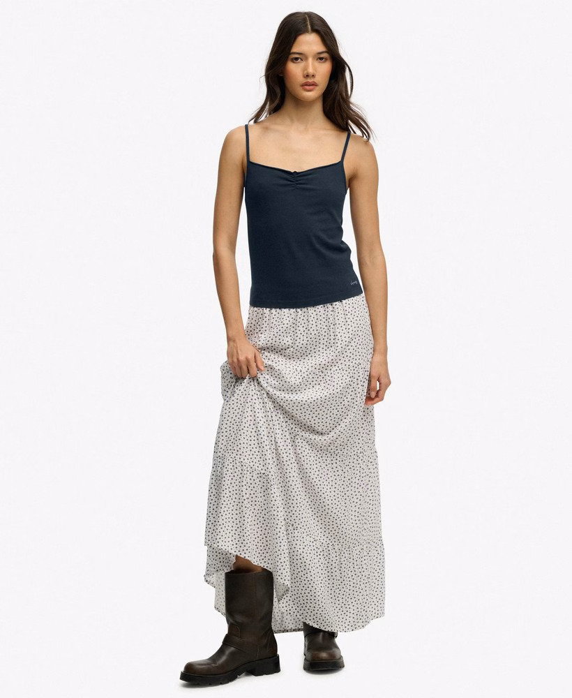 Athletic Essentials Marszczony Top Cami