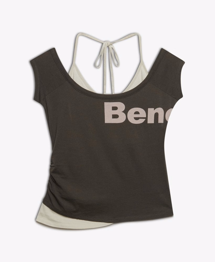 Dwuczęściowy top typu halter