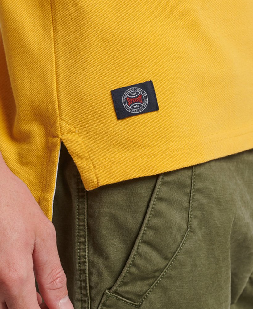 koszulka polo superstate w kolorze springs yellow
