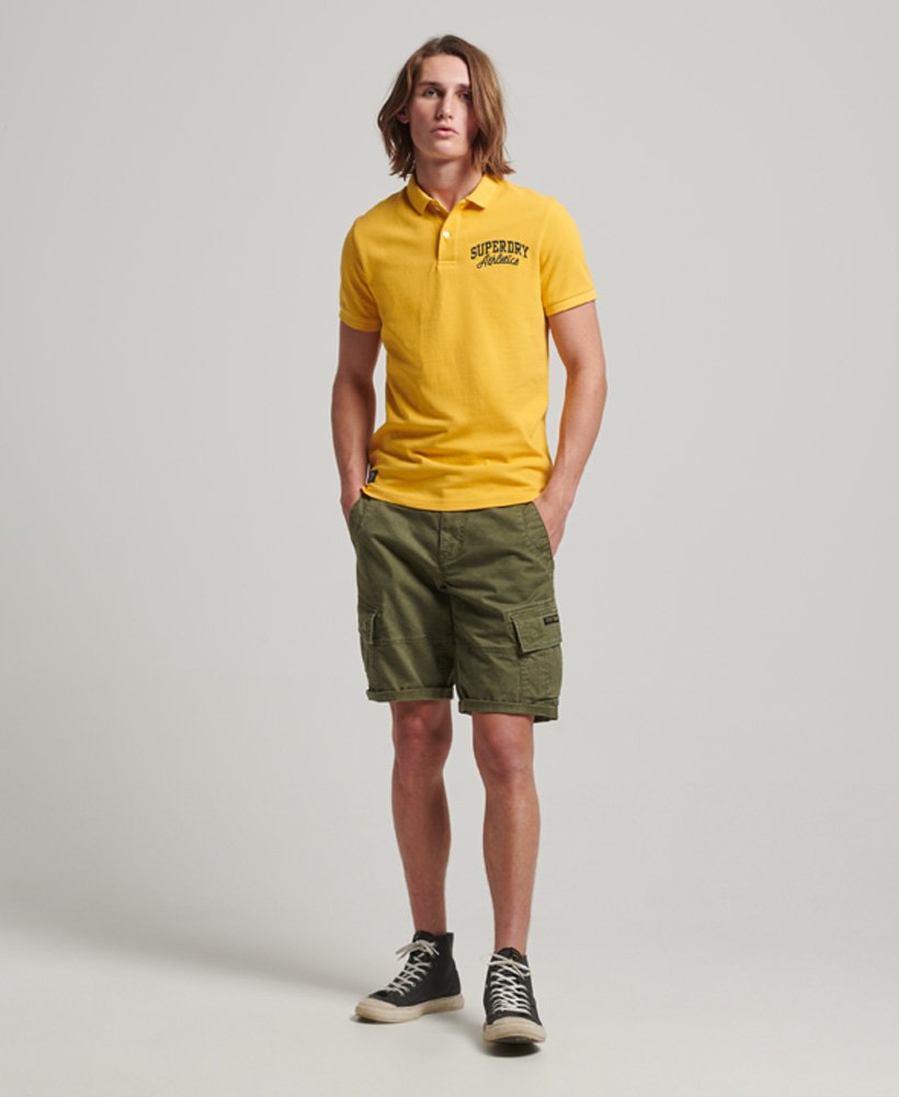 koszulka polo superstate w kolorze springs yellow