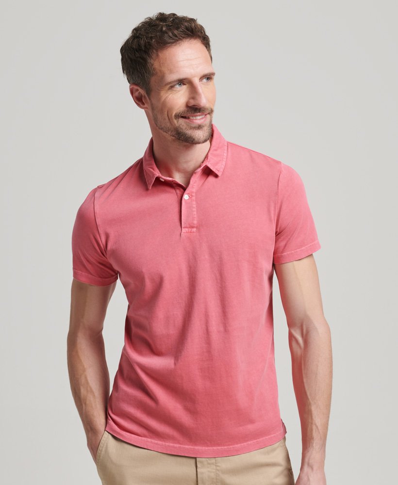 koszulka polo w kolorze paradise pink
