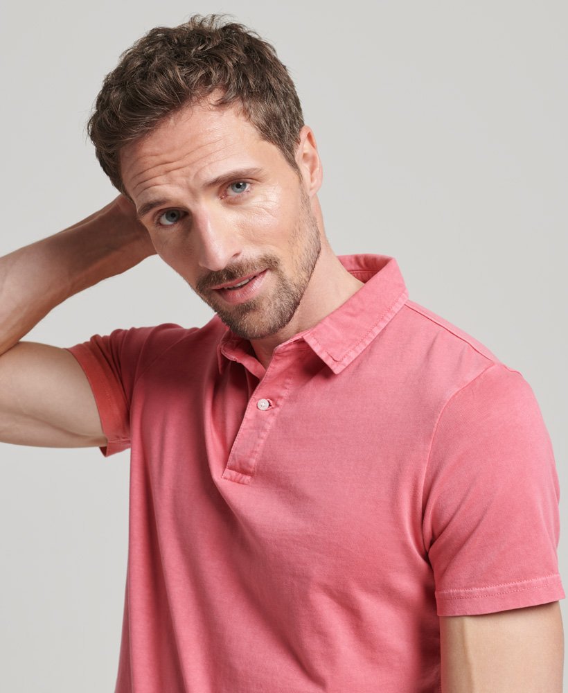 koszulka polo w kolorze paradise pink