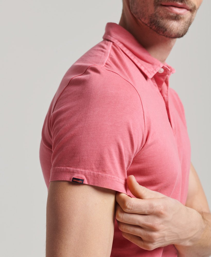 koszulka polo w kolorze paradise pink