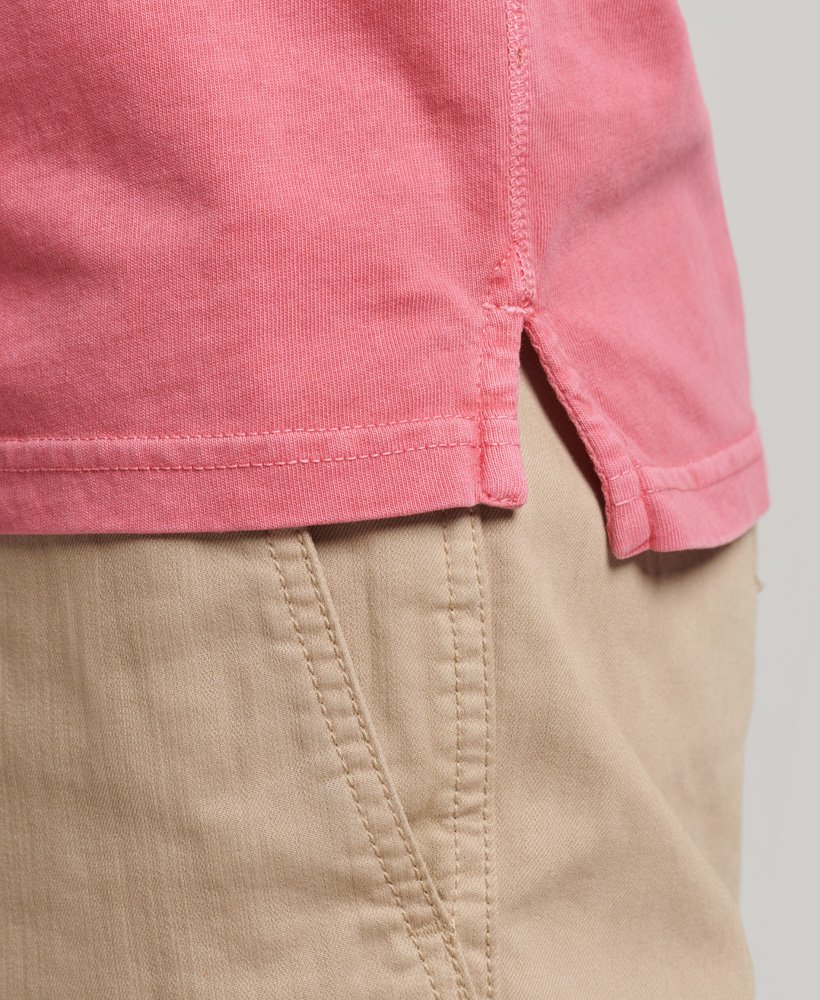 koszulka polo w kolorze paradise pink