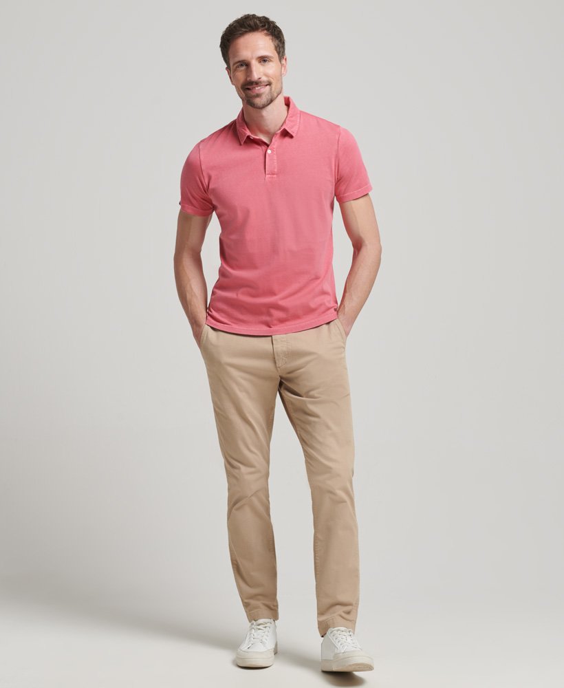 koszulka polo w kolorze paradise pink