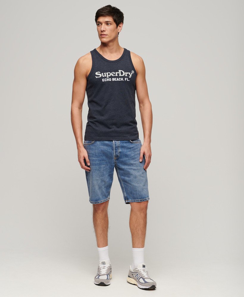 klasyczny top kamizelkowy vintage venue w kolorze eclipse navy marl