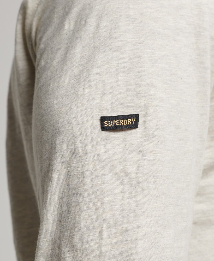 bluzka z długim rękawem w kolorze desert bone off white marl
