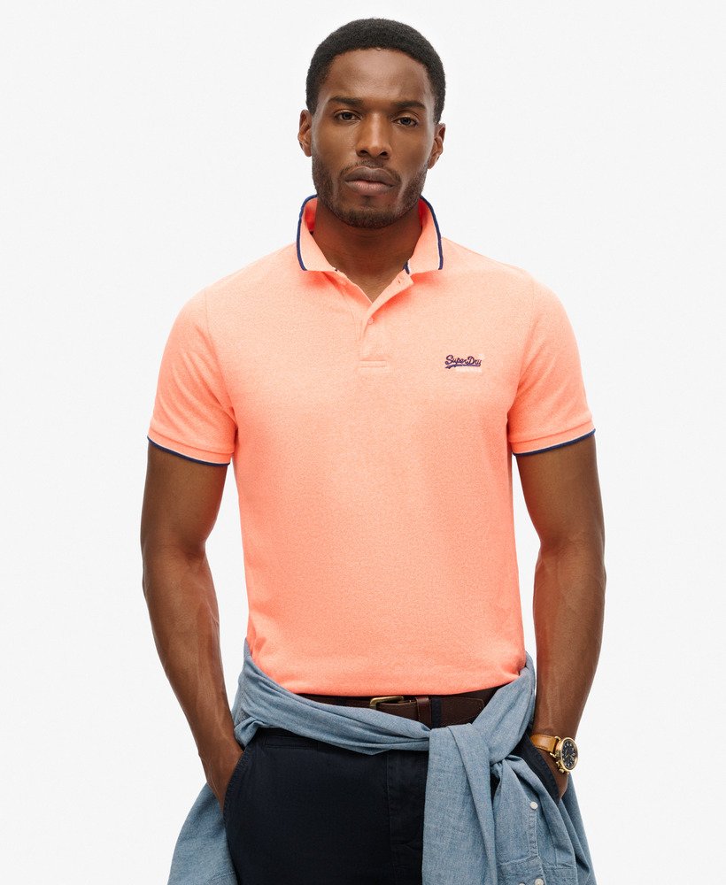 koszulka polo poolside w kolorze cabana coral grit