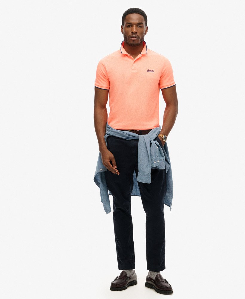 koszulka polo poolside w kolorze cabana coral grit