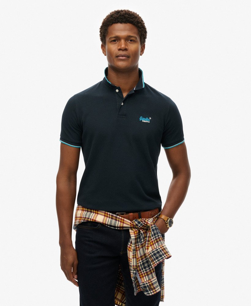 koszulka polo poolside w kolorze eclipse navy